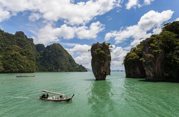 Phuket Island, Phuket, Thailand, Phang Nga Bay Isla Tapu, Phuket, Tailandia, 2013-08-20, DD 36