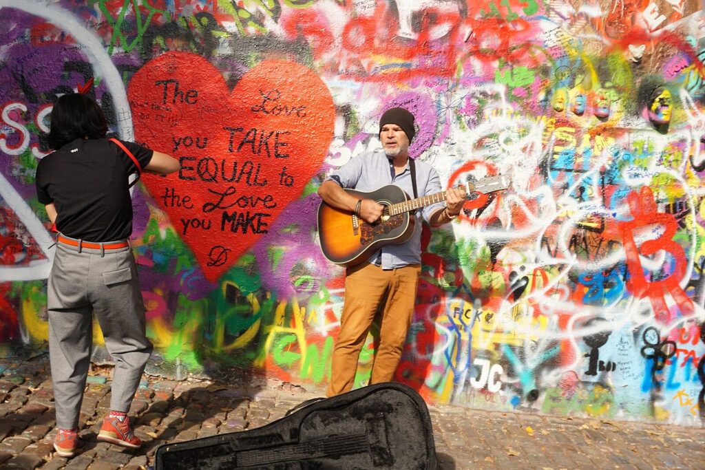 John Lennon Wall, Malá Strana, PragueJohn Lennon Wall, Malá Strana, Prague (49461300777)