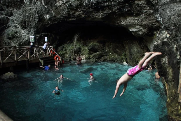 Hoyo Azul Punta Cana Dominican Republic People