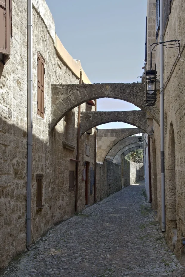 Old street Rhodes