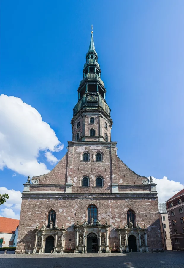 St. Peter's Church facade, Riga, Latvia - Diliff