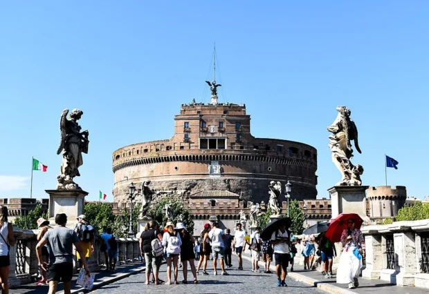 Rome, Italy, Castel Sant'Angelo Castel Sant'Angelo, Rome, 2023