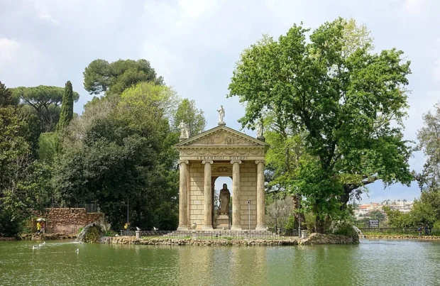 Rome, Italy, Villa Borghese Laghetto - Villa Borghese - Rome, Italy - DSC05094
