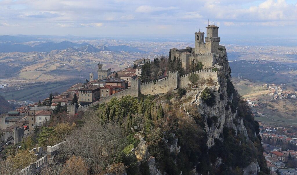 Guaita fortress and the City of San Marino (2023)