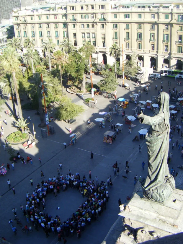 Santiago, Chile, Plaza De Armas Statues Plaza de Armas 2