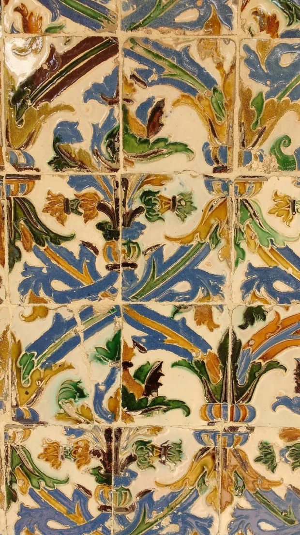 Seville, Spain, Alcazar Seville Tiles Alcázar of Seville (40811824633)