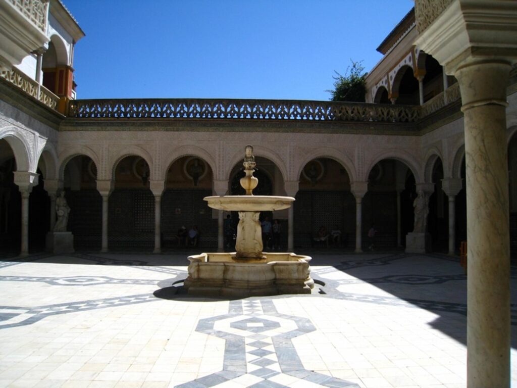 Inside Casa de Pilatos Seville Spain