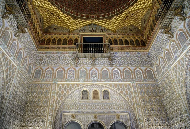 Seville, Spain, Hall Of Ambassadors Seville Alcázar Seville April 2019-7