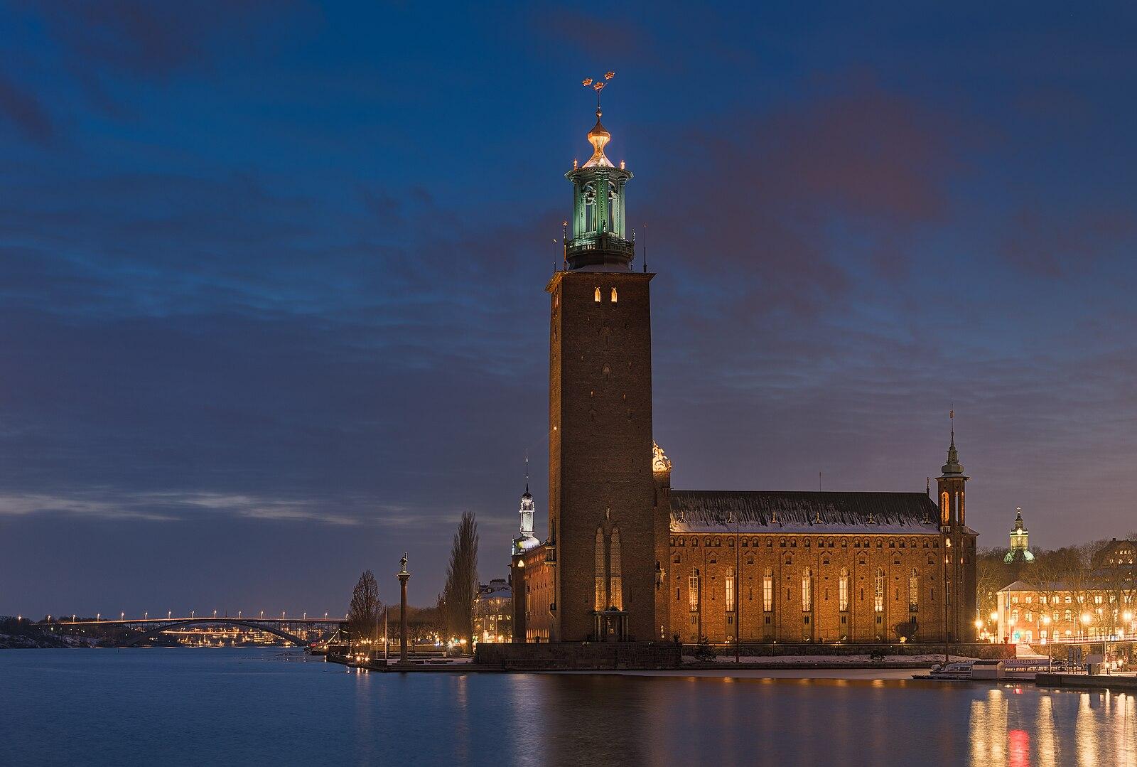 Stockholms Stadshuset City Hall Stockholm 2016 01