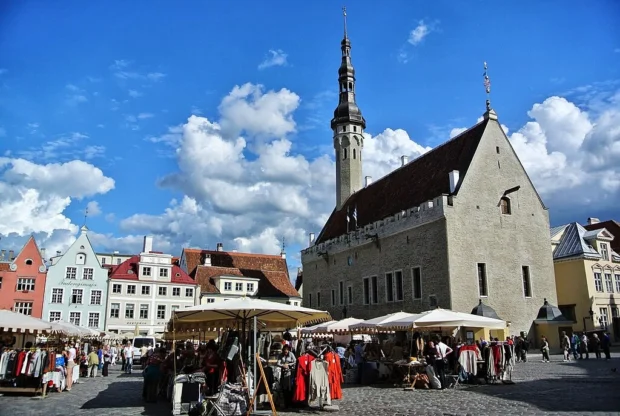 Tallinn, Estonia, Town Hall Square Old Town of Tallinn, Tallinn, Estonia - panoramio (42)
