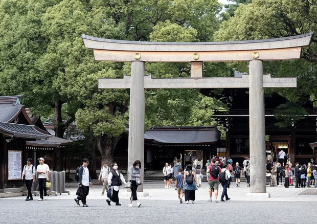 Meiji torii gate