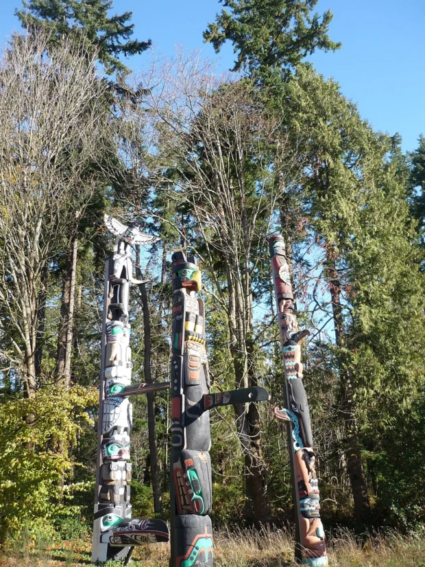 Vancouver, Canada, Stanley Park Totem Poles Stanley Park (5210150585)