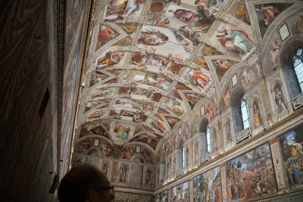 Vatican City, Sistine Chapel Ceiling Oops, accidental photo, Sistine Chapel, Rome (45510598785)