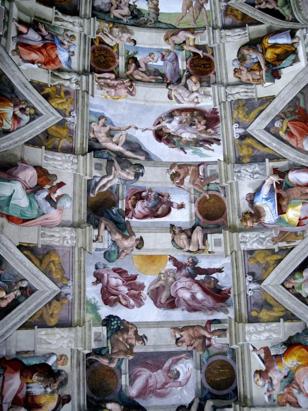 Vatican City, Sistine Chapel Sistine Chapel Ceiling - panoramio