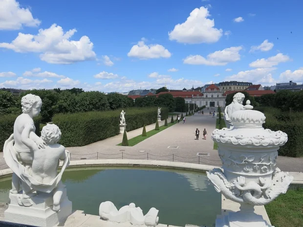 Vienna, Austria, Belvedere Palace Garden Schloß Belvedere-Garten 20