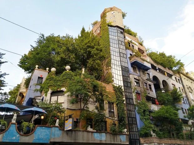 Hundertwasserhaus (Vienna, Austria) (Wien, Itävalta) 2018 05