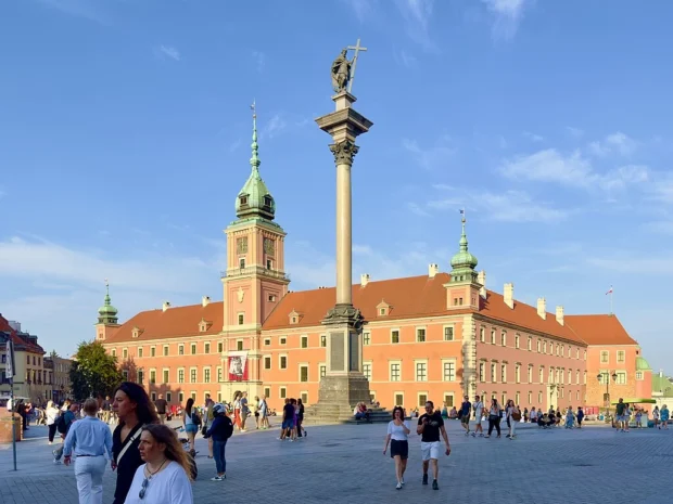 Warsaw, Poland, Royal Castle Royal Castle, Warsaw, western facade, 2024, 01