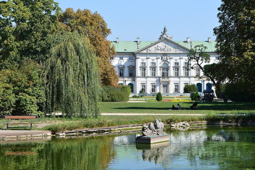 Warsaw 2023 218 Krasinski Palace Pond