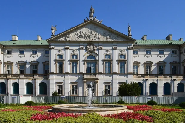 Warsaw, Poland, Wilanów Palace Warsaw 2023 206 Krasinski Palace West Facade