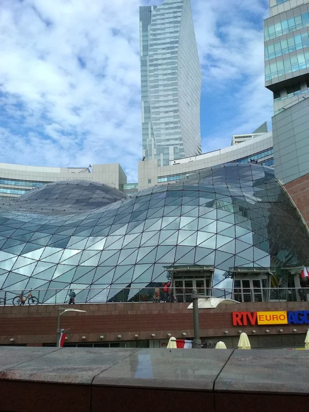 Warsaw, Poland, Złote Tarasy Zlotetarasy