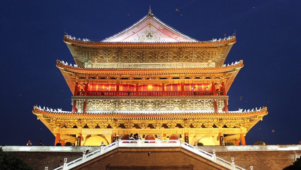 Drum Tower, Xi'an, China - panoramio