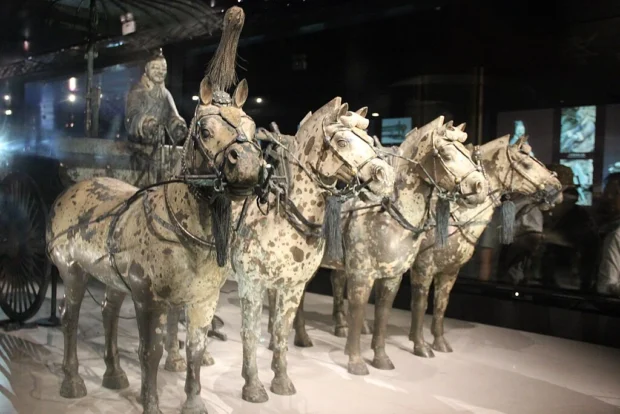 2014 Qin Shihuang Bronze Chariot Horses