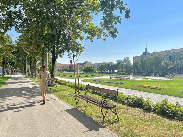Park at King Tomislav square